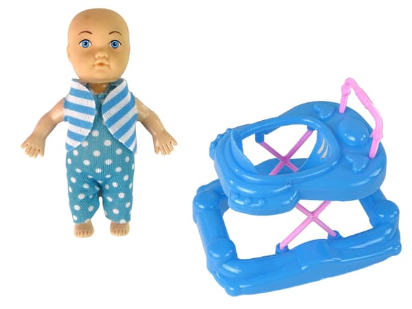 Gravid Baby Doll Långt hår Accessoarer