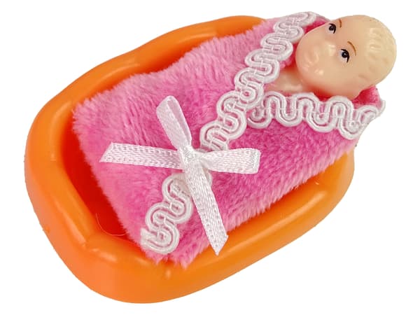 Gravid babydukke tilbehør til langt hår