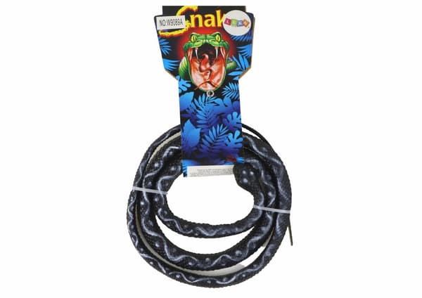 Kunstig gummi Coral Snake Sort PVC