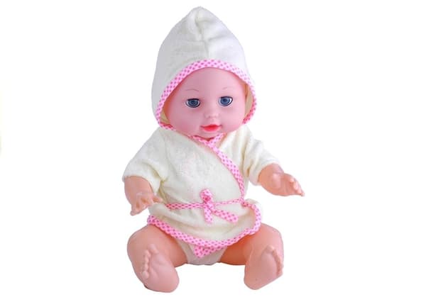 Babydukke i badekåbeflaske Potty Pampers spil