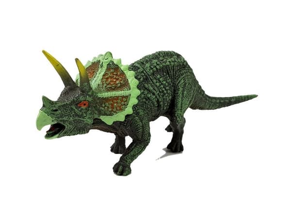 Uppsättning av dinosauriefigurer Spinosaurus, Triceratops