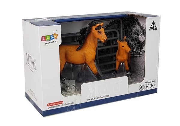 Figuurisarja Eläimet Hevoset Farm Varsat Ponifarmi