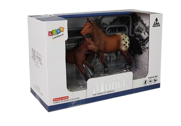 Figuurisarja Eläimet Hevoset Farm Varsat Ponifarmi