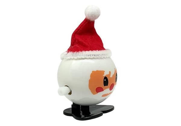 Sæt med Wind-Up julelegetøj 12 stykker Penguin Rensdyr Snemand Julemanden