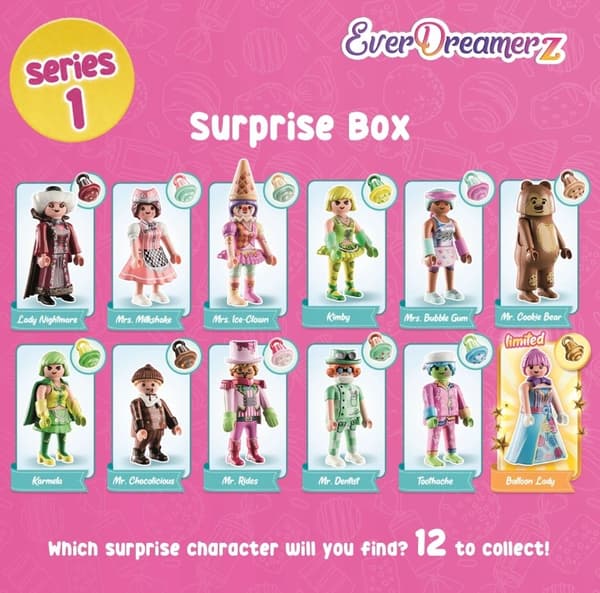 Playmobil EverDreamerz Surprise æske med figur 70389 Surprise Box Series 1