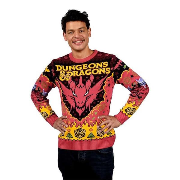 Aaa Merchandise Juletrøje Dungeons And Dragons  XL