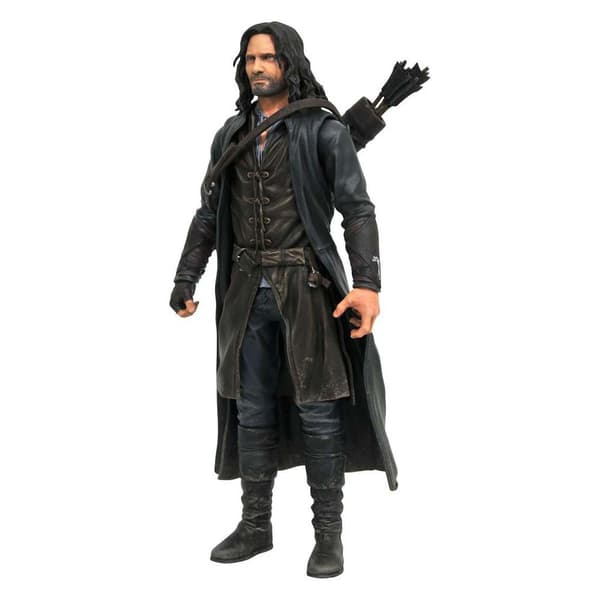 Diamond Select Taru Sormusten Herrasta-hahmo Aragorn 18 Cm