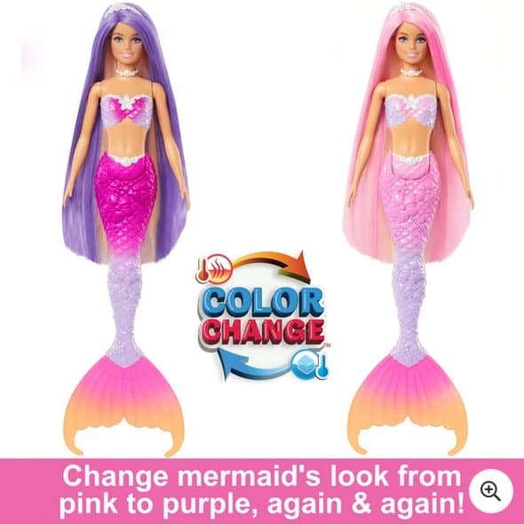 Barbie Colour Change Mermaid Doll