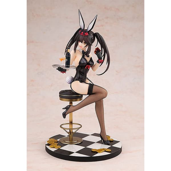 Kadokawa Tokisaki-statue: Black Bunny See. 1/7 Kurumi 26 Cm Dato-en Direkte Statue