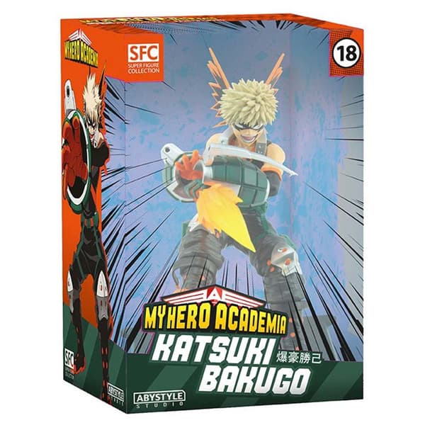 Abysse My Hero Academia Bakugo Ap Shot Figure 17 Cm Orange