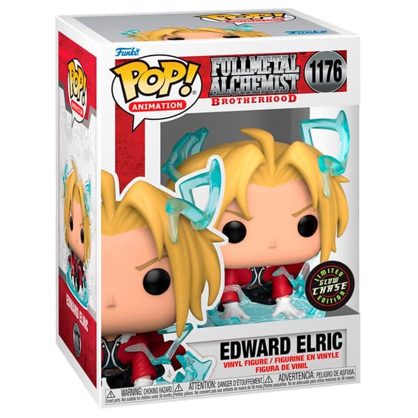 Funko Assorteret Chase Figur Pop Full Metal Alchemist Edward Elric Flerfarvet