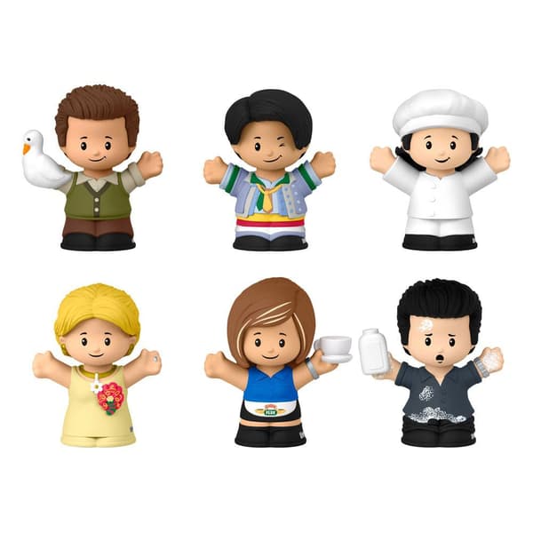 Little People Minifigurpakke Fisher-price Collector 4 7 Cm Venner
