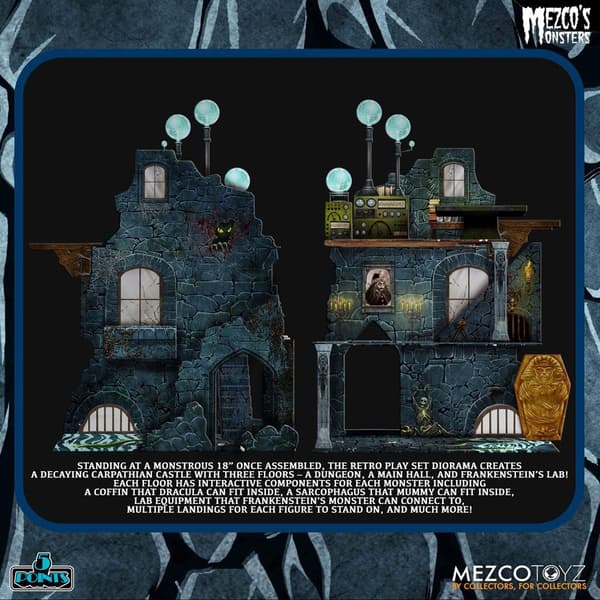 Mezco Toys Kuvat 5 Tower Of Fear Deluxe Box Set 9 Cm Tower Of Fear Deluxe Box Set 9 Cm Muut