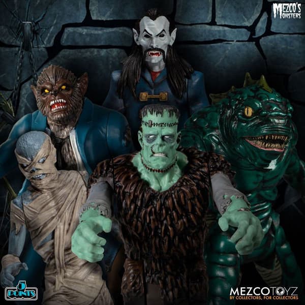 Mezco Toys Kuvat 5 Tower Of Fear Deluxe Box Set 9 Cm Tower Of Fear Deluxe Box Set 9 Cm Muut