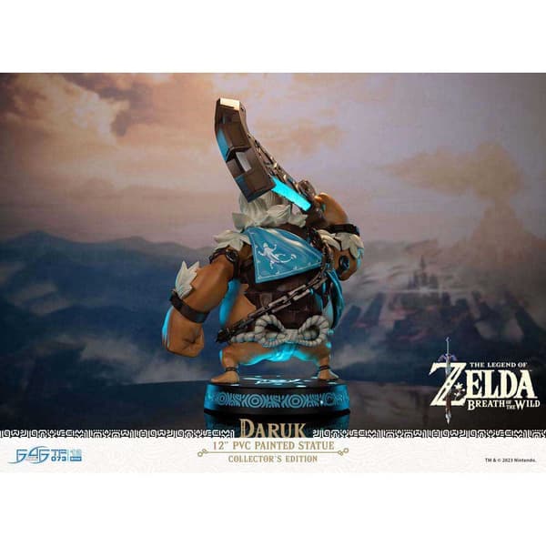 First 4 Figures Legenden Om Zelda-statuen Pvc Daruk Standard Edition 29 Cm Brun