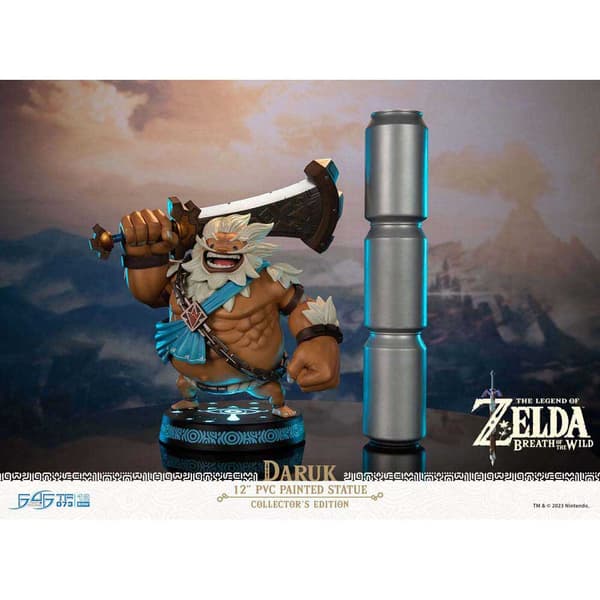 First 4 Figures Legenden Om Zelda-statuen Pvc Daruk Standard Edition 29 Cm Brun