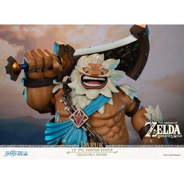 First 4 Figures Legenden Om Zelda-statuen Pvc Daruk Standard Edition 29 Cm Brun