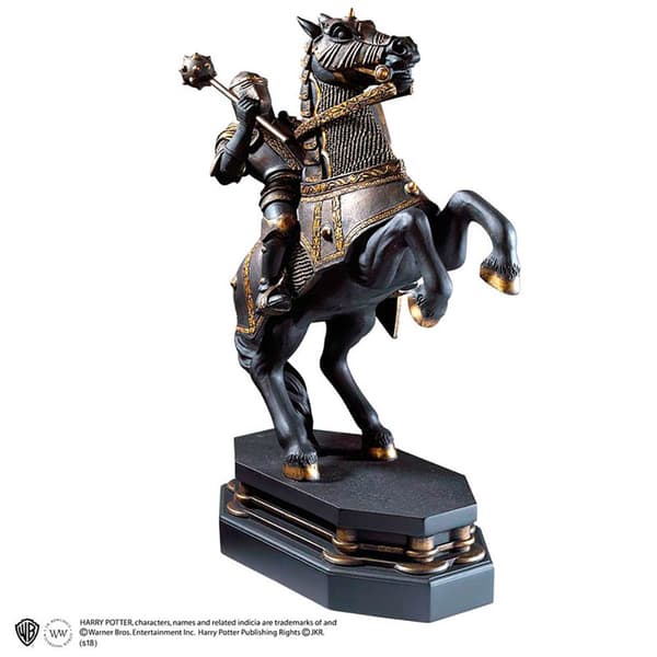 Noble Collection Kirjanhaltija Shakkitaikurit Ritari 20 Cm Kultainen