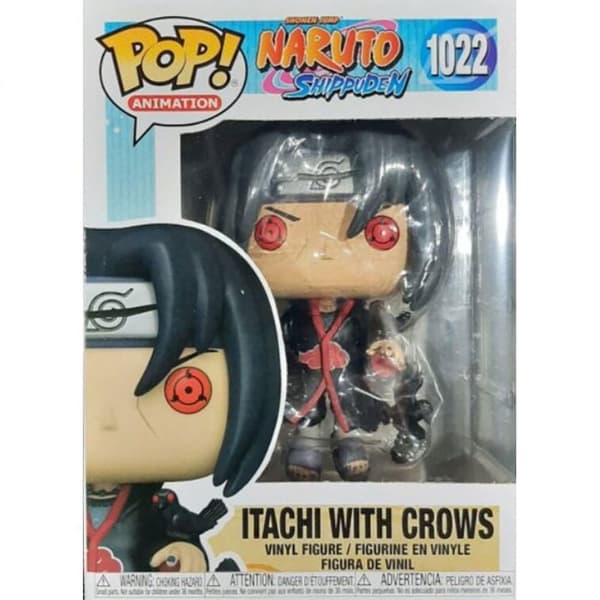Funko Figur Pop Naruto Shippuden Itachi With Crows Exclusive Flerfarvet