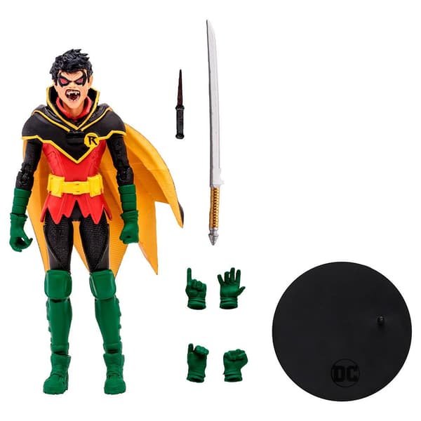Mcfarlane Dc Hahmo Multiverse Damian Wayne Robin 17 Cm