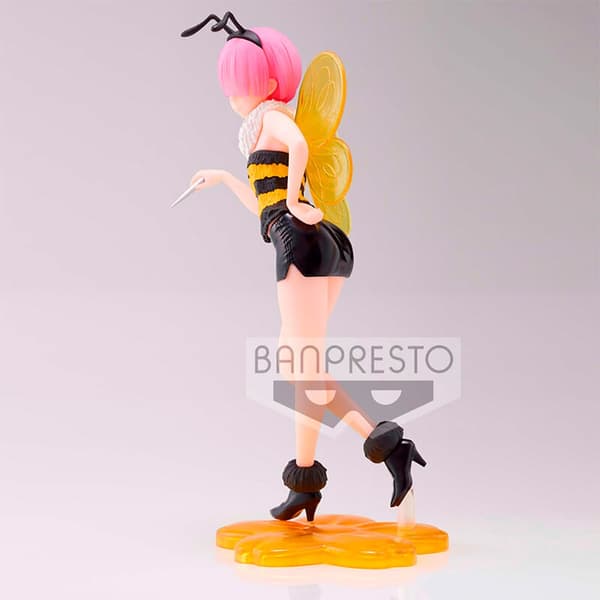 Banpresto Re:zero Starting Life In Another World Ram Fairy Elements 20 Cm Flerfärgad