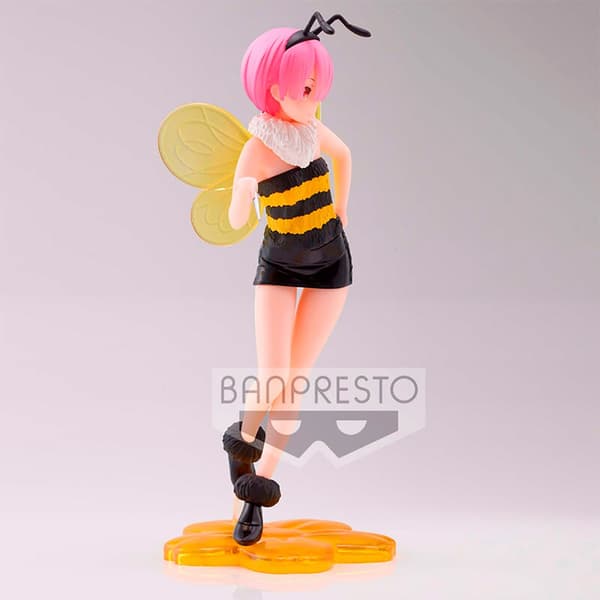 Banpresto Re:zero Starting Life In Another World Ram Fairy Elements 20 Cm Flerfärgad
