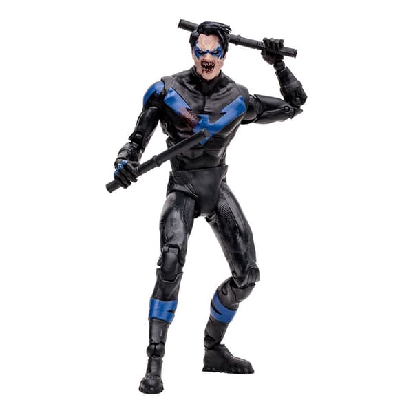 Mcfarlane Toys Figur Dc Multiverse Action Nightwing (dc Vs Vampires) (gold Label) 18 Cm