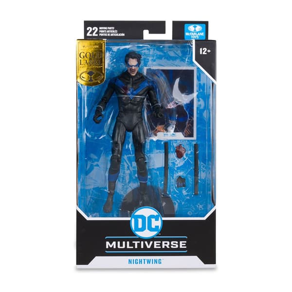 Mcfarlane Toys Figur Dc Multiverse Action Nightwing (dc Vs Vampires) (gold Label) 18 Cm