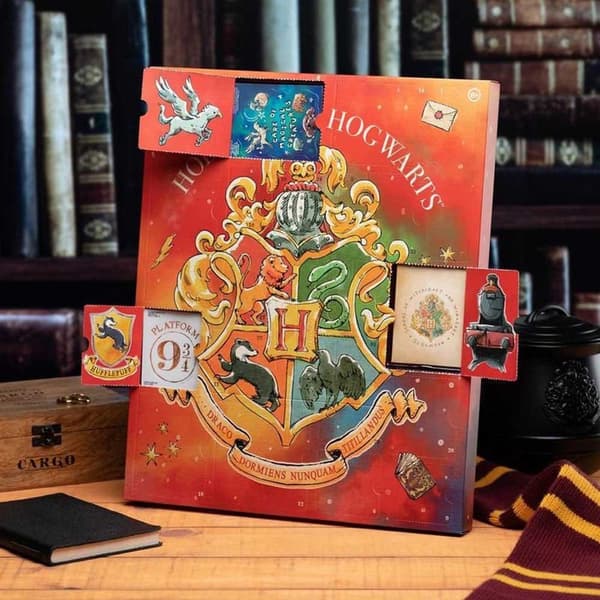 Paladone Harry Potter Adventskalender Hogwarts 2022 Guld