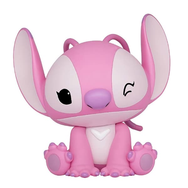 Monogram Pengekasse Engel Figural 20 Cm Rosa