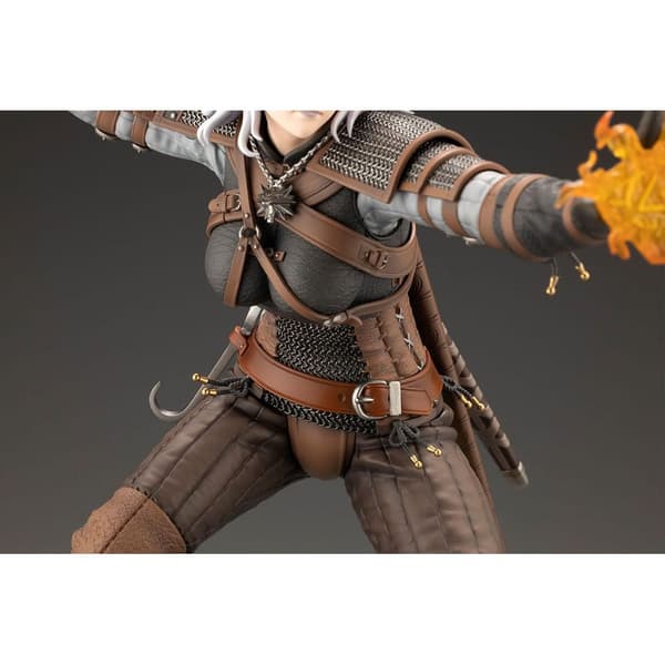 Kotobukiya Heksestatuen Pvc 1/7 Geralt 23 Cm