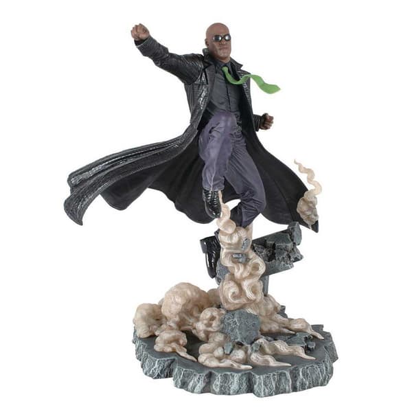 Diamond Select Deluxe Morpheus The Matrix Gallery 30 Cm Figur