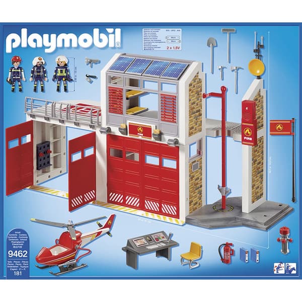 Playmobil Brandstation Flerfarvet 4-7 Years