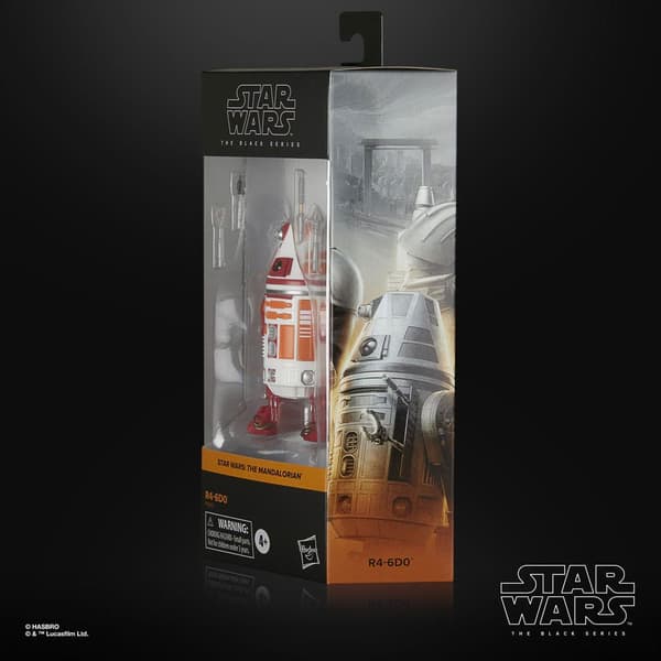 Funko Figur Star Wars: The Mandalorian Black Series Action R4-6d0 15 Cm