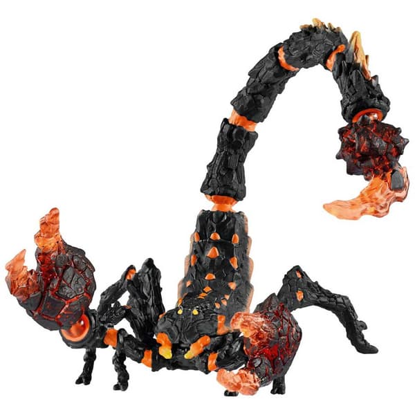 Schleich Lava Scoprpion Figuuri Eldrador Creatures Musta