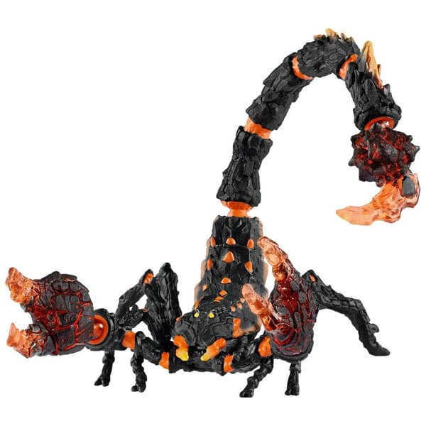 Schleich Lava Scoprpion Figuuri Eldrador Creatures Musta