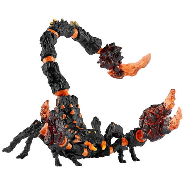 Schleich Lava Scoprpion Figuuri Eldrador Creatures Musta