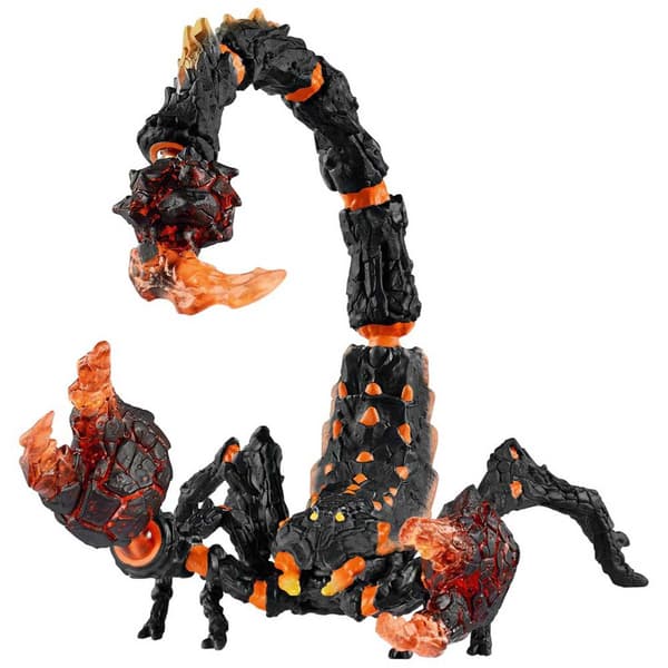 Schleich Lava Scoprpion Figuuri Eldrador Creatures Musta