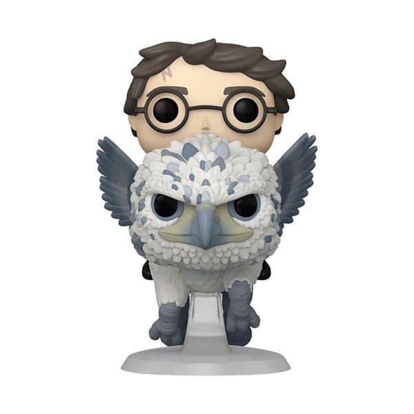 Funko Figur Harry Potter And The Prisoner Of Azkaban Pop! Rides Deluxe Vinyl Harry & Buckbeak 13 Cm