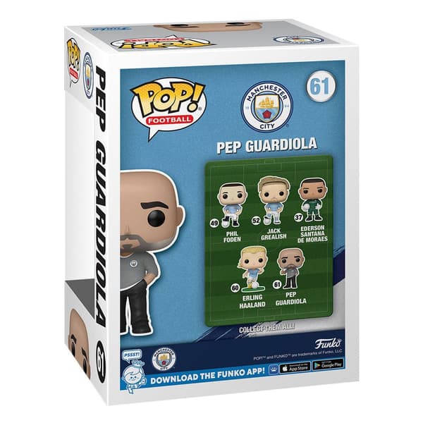 Funko Pop Manchester City Pep Guardiola Kirkas