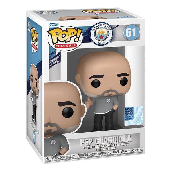 Funko Pop Manchester City Pep Guardiola Durchsichtig