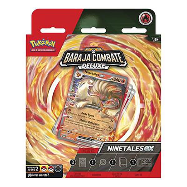 Pokemon Trading Card Game Ninetales Ex Battle Deck Spanish Pokémon Handelskort