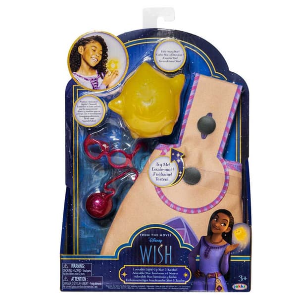 Jakks Pacific Bedårende Lysende Stjerne + Ønske Disney-taske