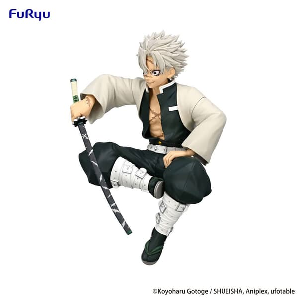 Furyu Figur Demon Slayer: Kimetsu No Yaiba Noodle Stopper Pvc Shinazugawa Sanemi 13 Cm