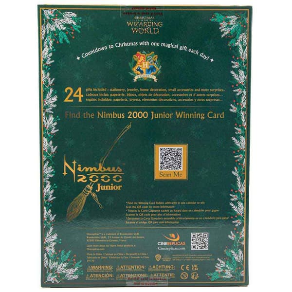 Cinereplicas Adventskalender Wizarding World Classic 2023 Harry Potter