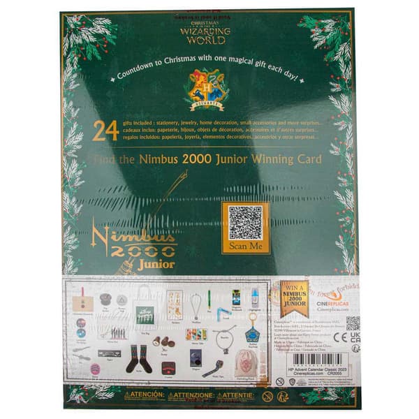 Cinereplicas Adventskalender Wizarding World Classic 2023 Harry Potter