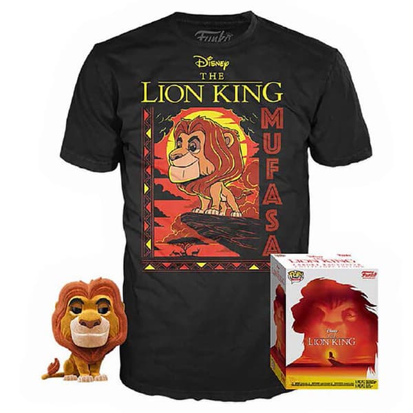 Funko Ja Lyhythihainen T-paita The Lion King Mufasa Pop Monivärinen XL