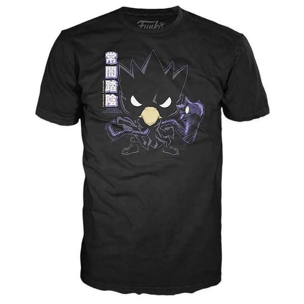 Funko Och Kortärmad T-shirt My Hero Academia Pop Svart L