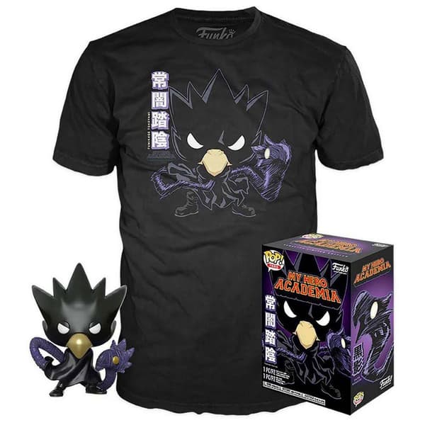 Funko Och Kortärmad T-shirt My Hero Academia Pop Svart L