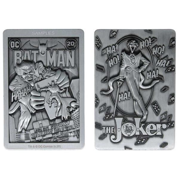 Fanattik 12x9 Cm Joker Ingot Silver